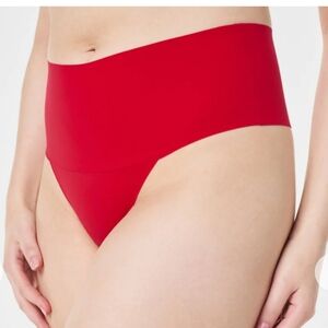 Spanx Bundle Of 2 Super Smooth Tummy Control Seamless Thongs NWT